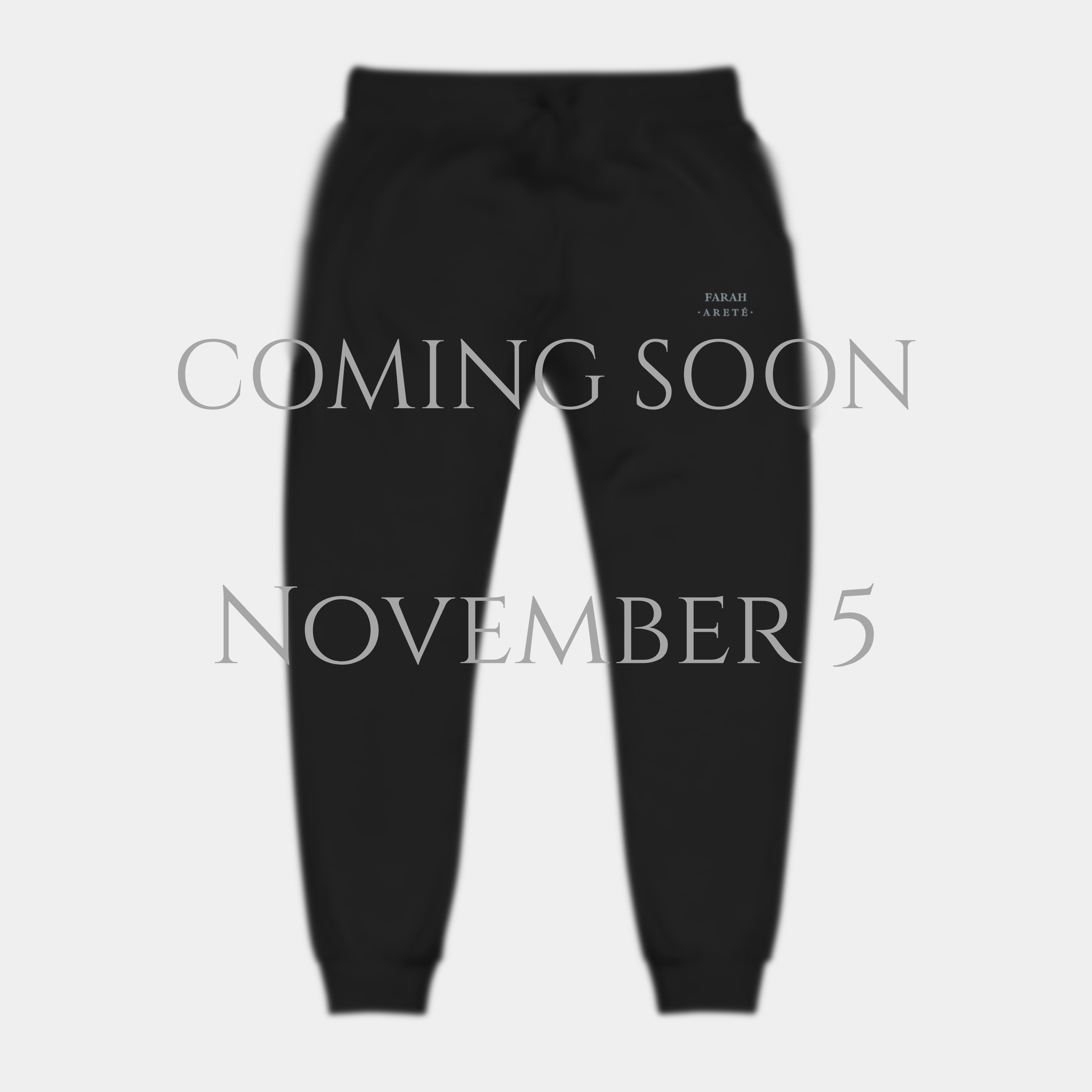 Areté Sweatpants | Coming Soon
