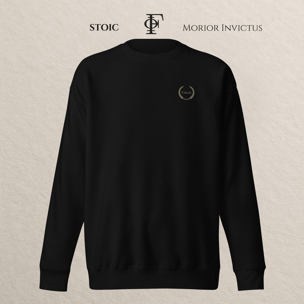 Morior Invictus Sweatshirt | Stoic Collection