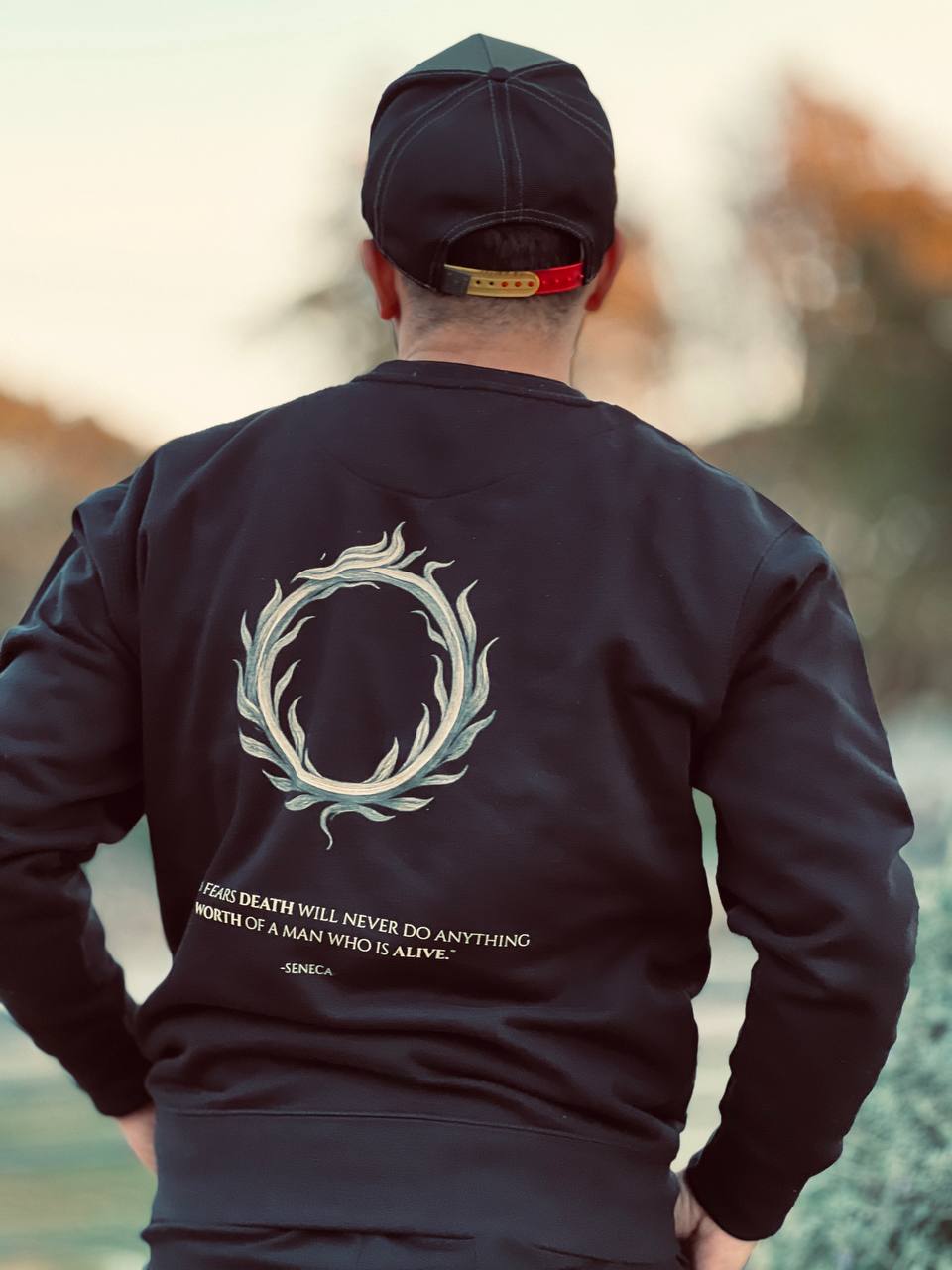 Morior Invictus Sweatshirt | Stoic Collection