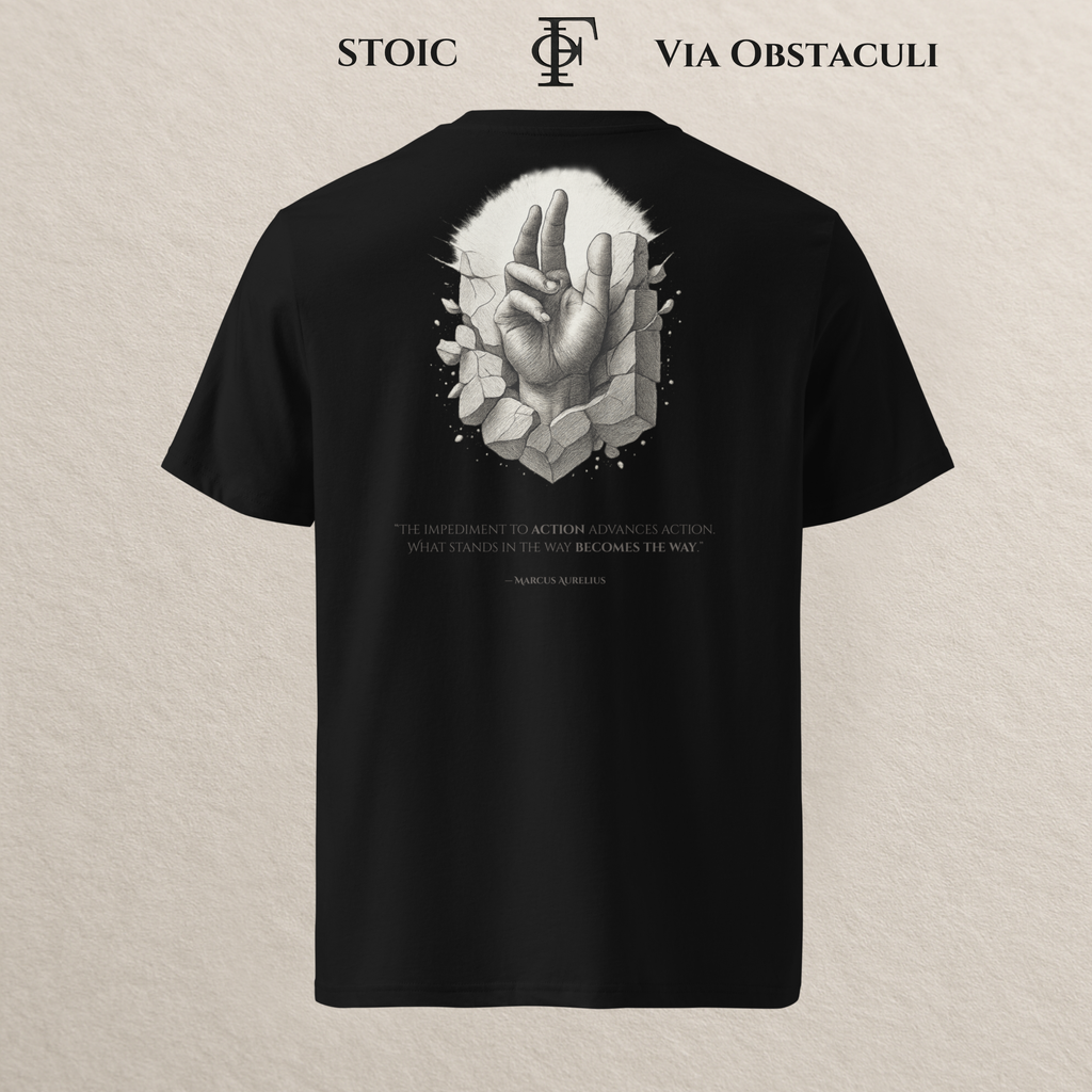 Via Obstaculi Tee | Stoic Collection